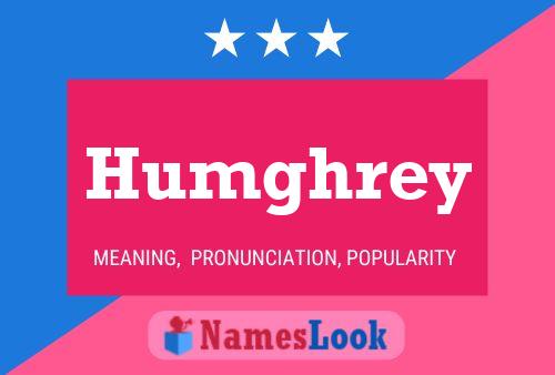 Póster del nombre Humghrey