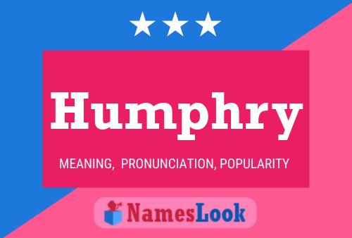 Póster del nombre Humphry