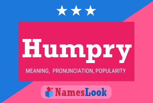 Póster del nombre Humpry