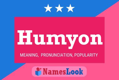 Póster del nombre Humyon