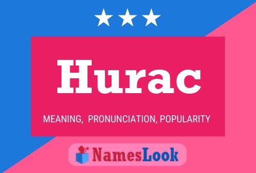 Póster del nombre Hurac