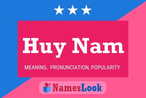 Póster del nombre Huy Nam