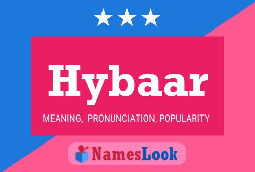 Póster del nombre Hybaar