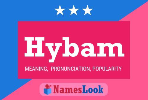 Póster del nombre Hybam