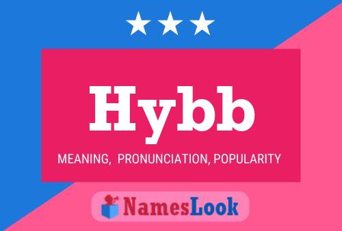 Póster del nombre Hybb