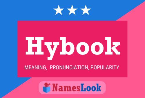 Póster del nombre Hybook