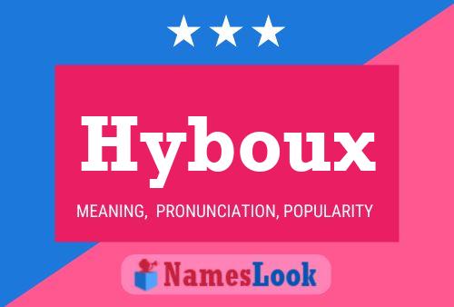 Póster del nombre Hyboux