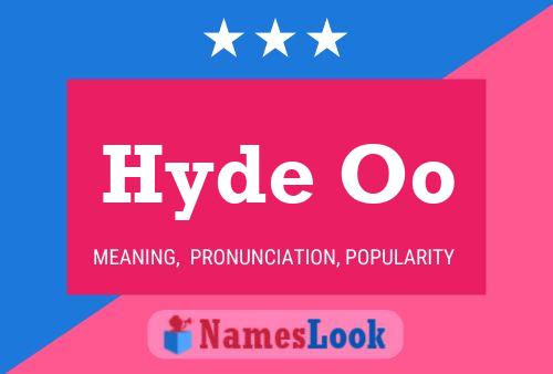 Póster del nombre Hyde Oo