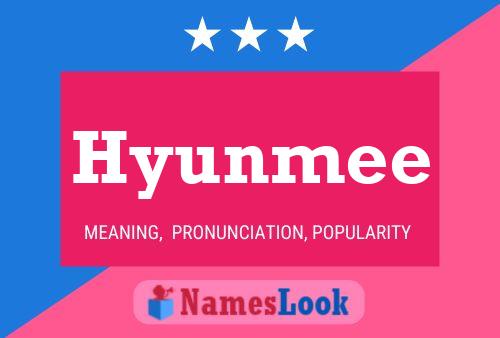 Póster del nombre Hyunmee