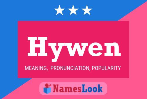 Póster del nombre Hywen