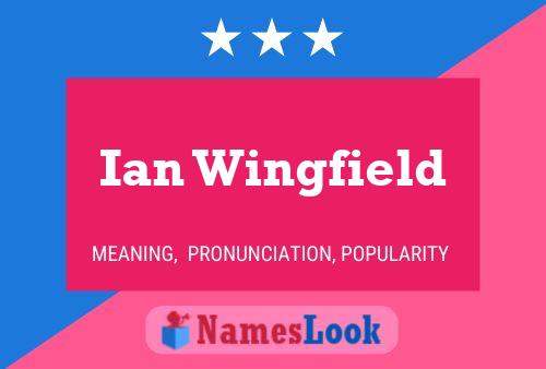 Póster del nombre Ian Wingfield