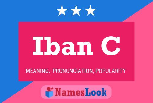 Póster del nombre Iban C