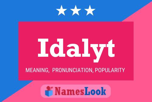 Póster del nombre Idalyt