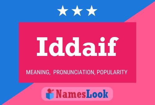 Póster del nombre Iddaif