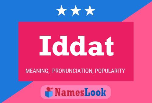 Póster del nombre Iddat