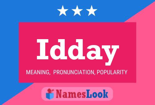 Póster del nombre Idday