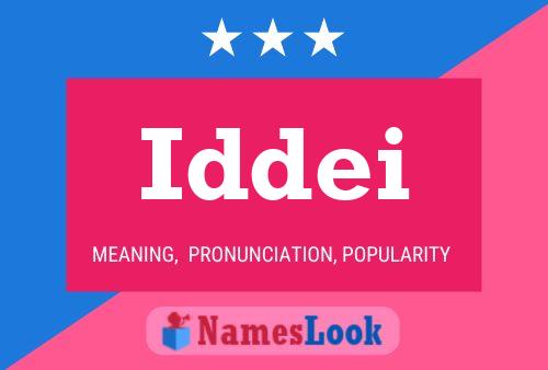 Póster del nombre Iddei