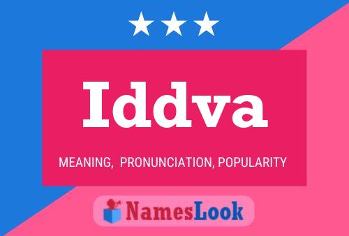 Póster del nombre Iddva