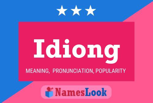 Póster del nombre Idiong