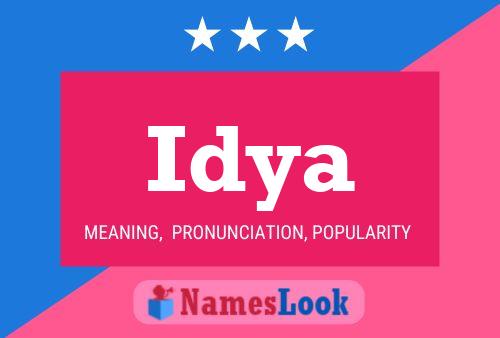 Póster del nombre Idya