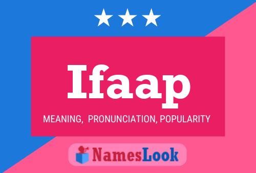 Póster del nombre Ifaap