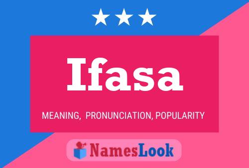 Póster del nombre Ifasa