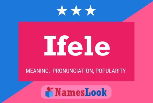 Póster del nombre Ifele