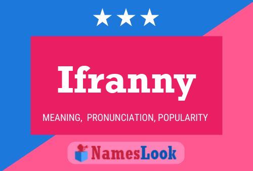 Póster del nombre Ifranny