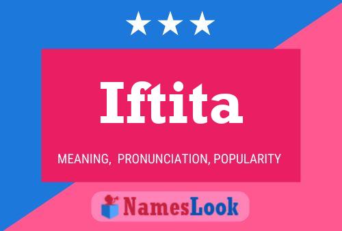 Póster del nombre Iftita