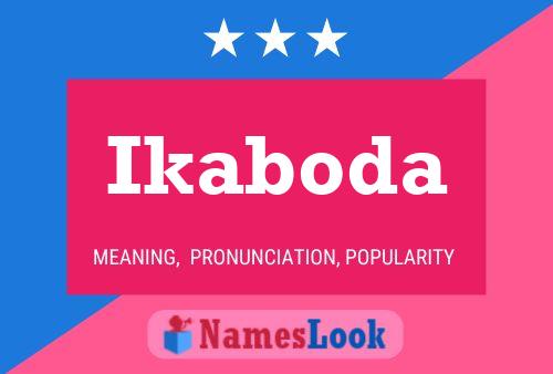 Póster del nombre Ikaboda