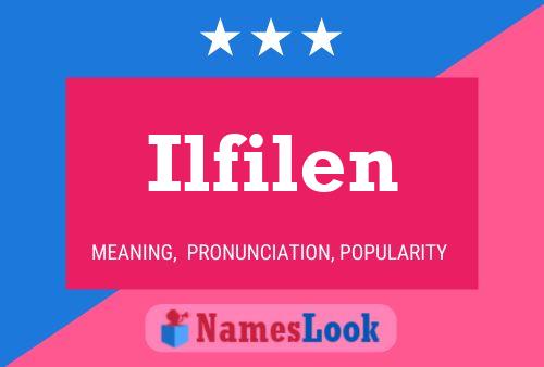 Póster del nombre Ilfilen