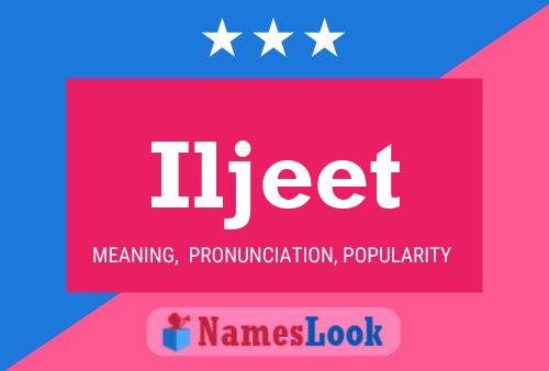 Póster del nombre Iljeet