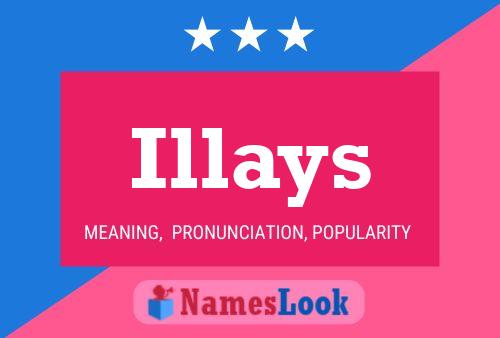 Póster del nombre Illays