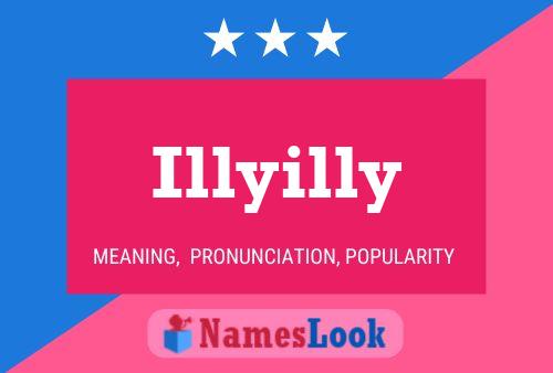 Póster del nombre Illyilly