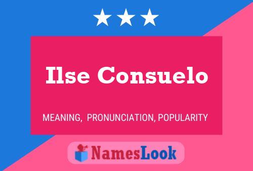 Póster del nombre Ilse Consuelo