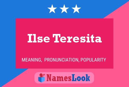 Póster del nombre Ilse Teresita