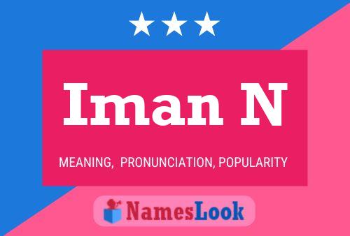 Póster del nombre Iman N