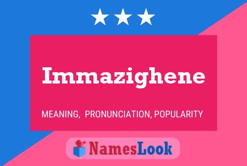 Póster del nombre Immazighene