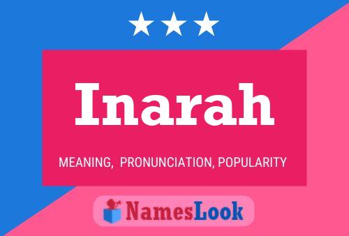 Póster del nombre Inarah