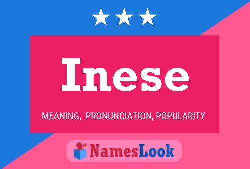 Póster del nombre Inese