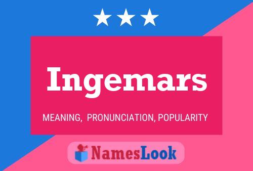 Póster del nombre Ingemars