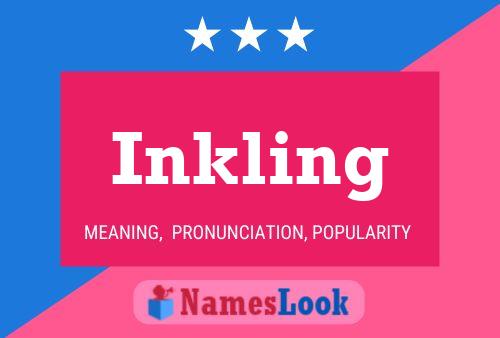 Póster del nombre Inkling