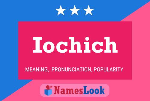 Póster del nombre Iochich