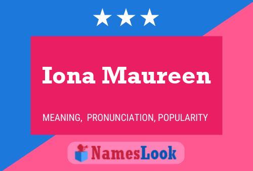 Póster del nombre Iona Maureen