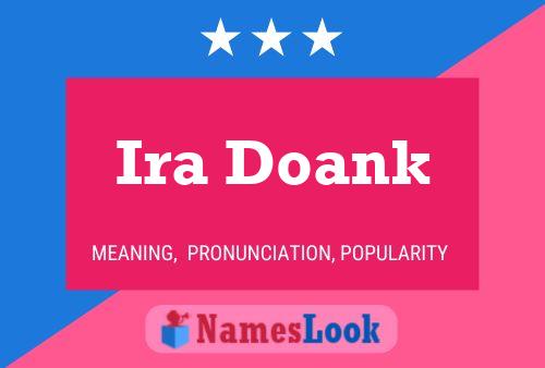 Póster del nombre Ira Doank