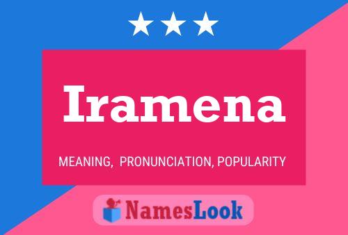 Póster del nombre Iramena