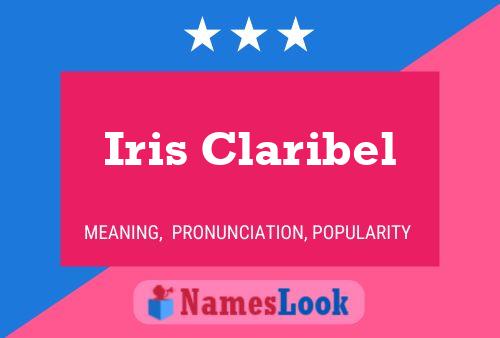 Póster del nombre Iris Claribel