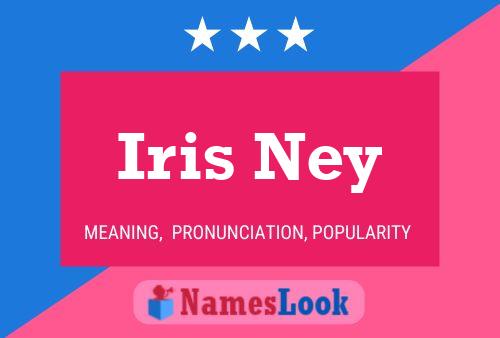 Póster del nombre Iris Ney