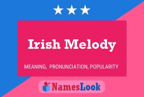 Póster del nombre Irish Melody