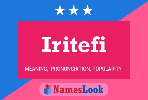 Póster del nombre Iritefi